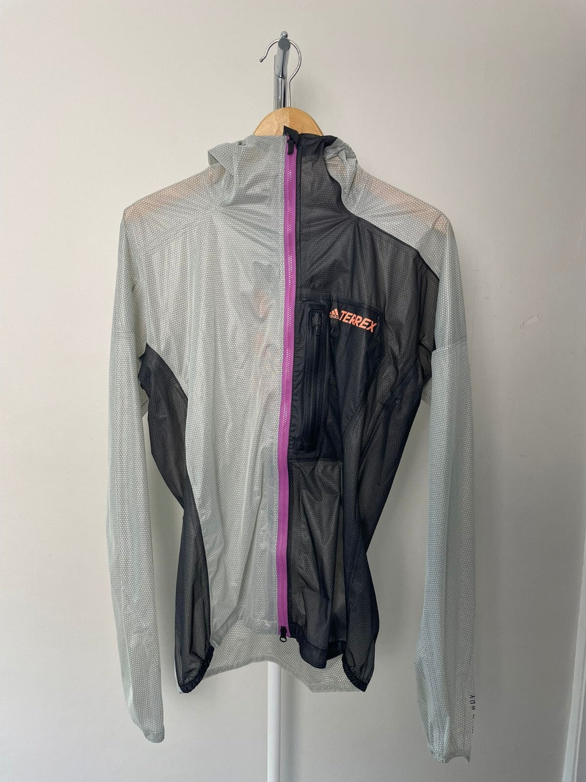Adidas Terrex Agravic Rain Jacket Men's Water Proof Lightweight Running Jacket S