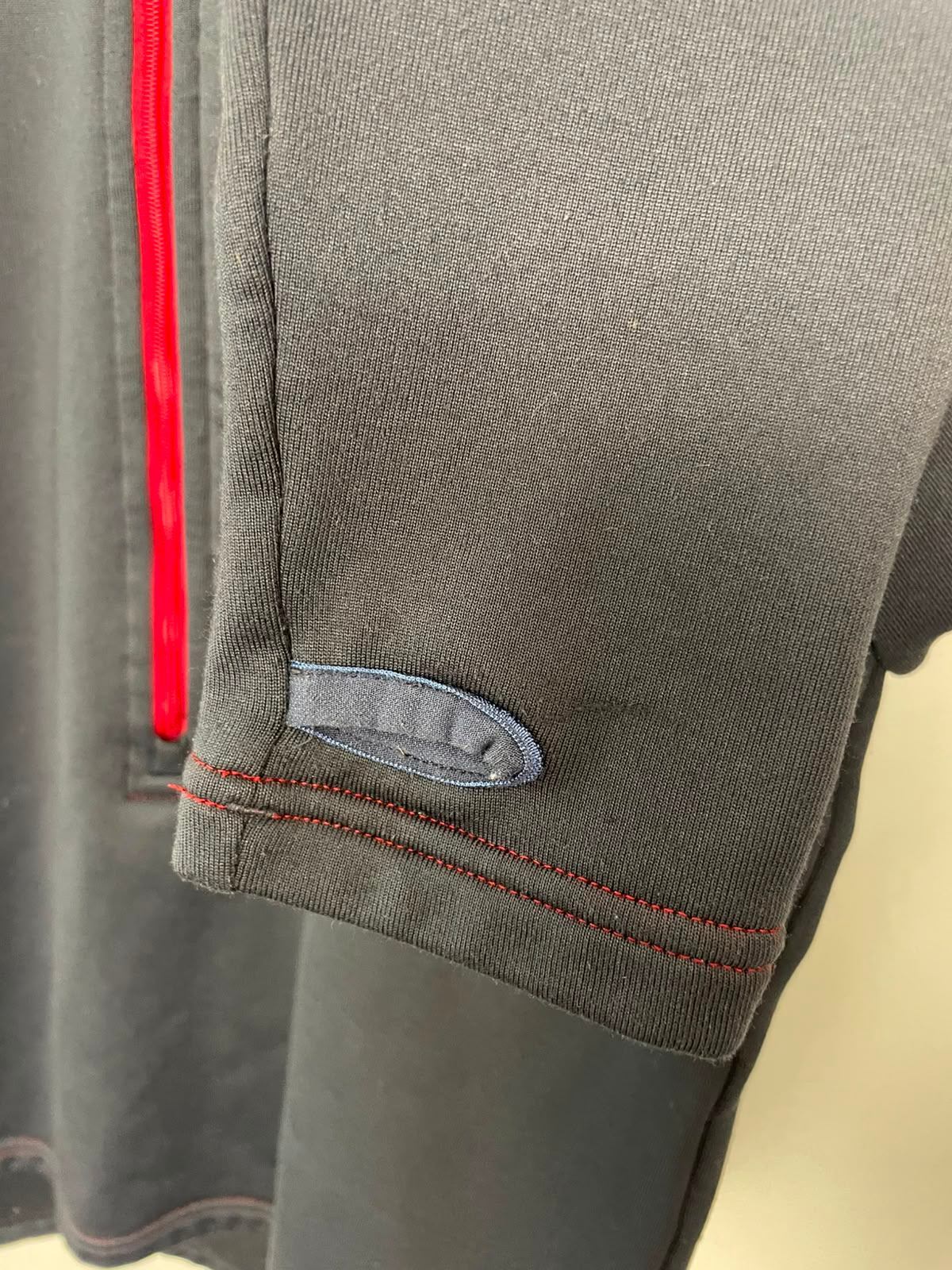Rab Men's 1/2 Zip Pullover Jumper/Sweatshirt - M/Medium - Grey/Red