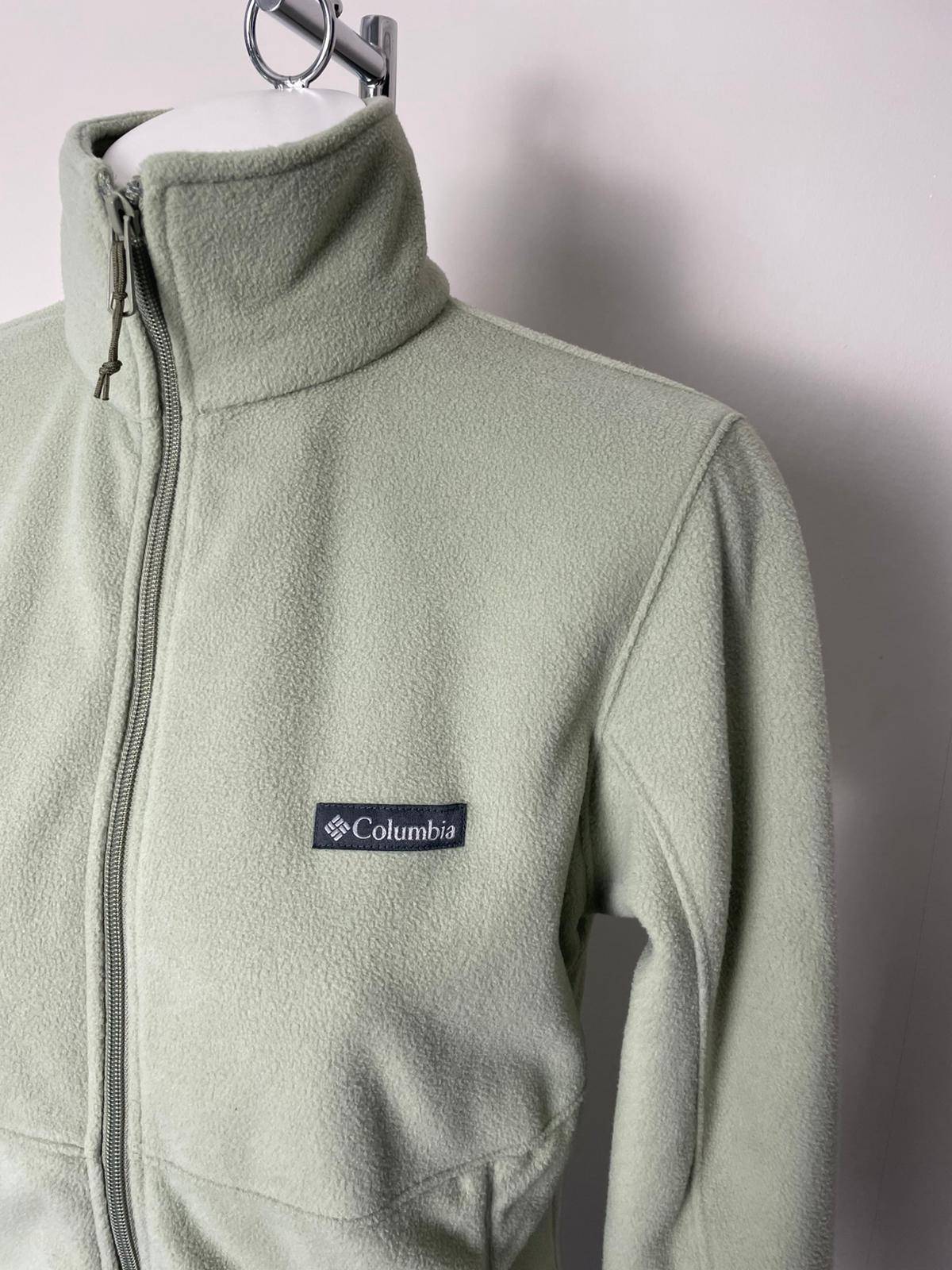Columbia Women's Full Zip Fleece Jacket - L/Large/14-16 - Sage Green