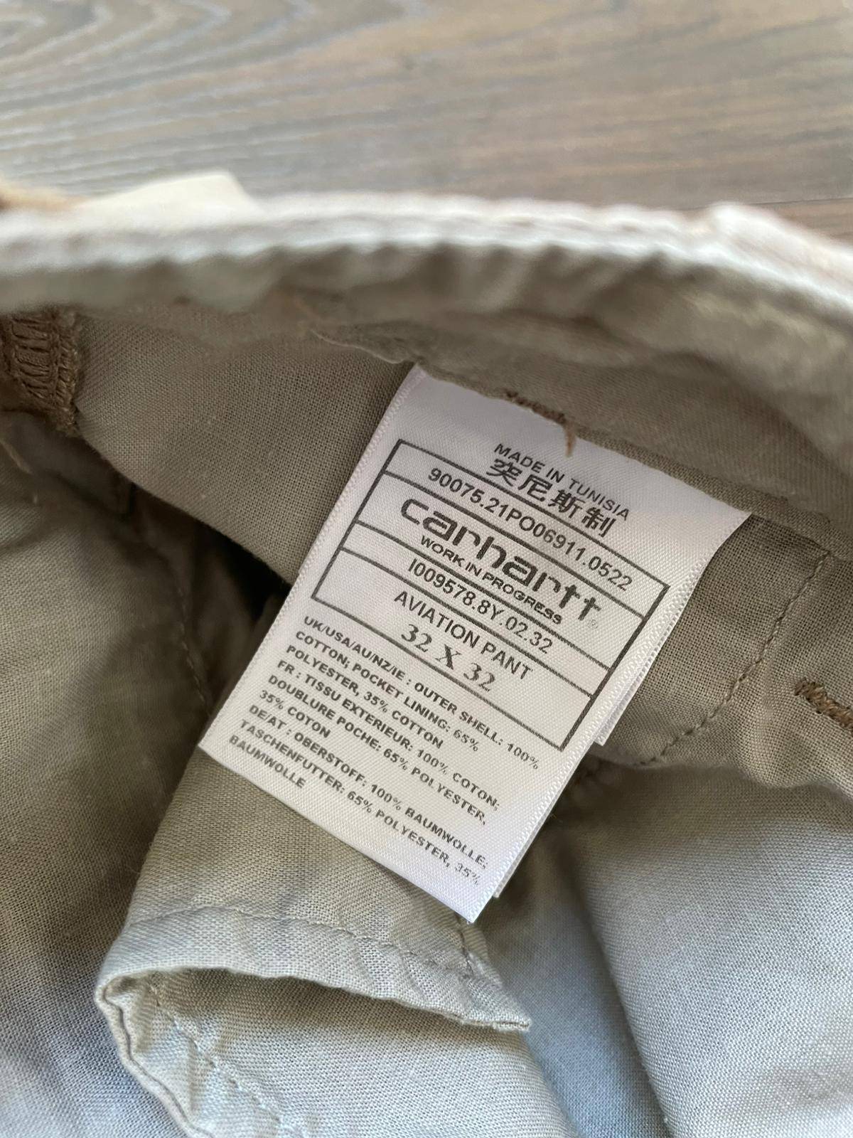 Carharrt Men's Aviation Pant Cargo Trousers/Pants - W32/L32 - Beige