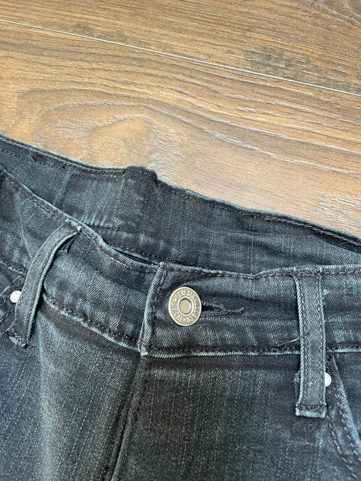 Levi's Women's Taper Straight Leg Black Denim Jeans - 18M - W26/L31 - UK 8-10