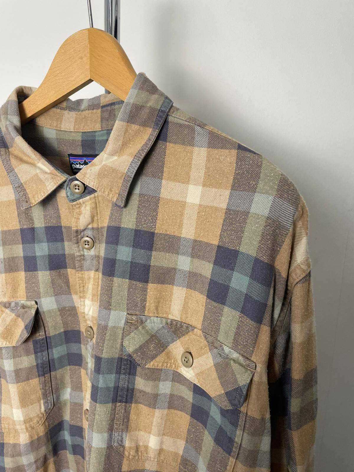 Patagonia Men's Organic Cotton Long Sleeve Check Pocket Shirt - XL/Extra Large