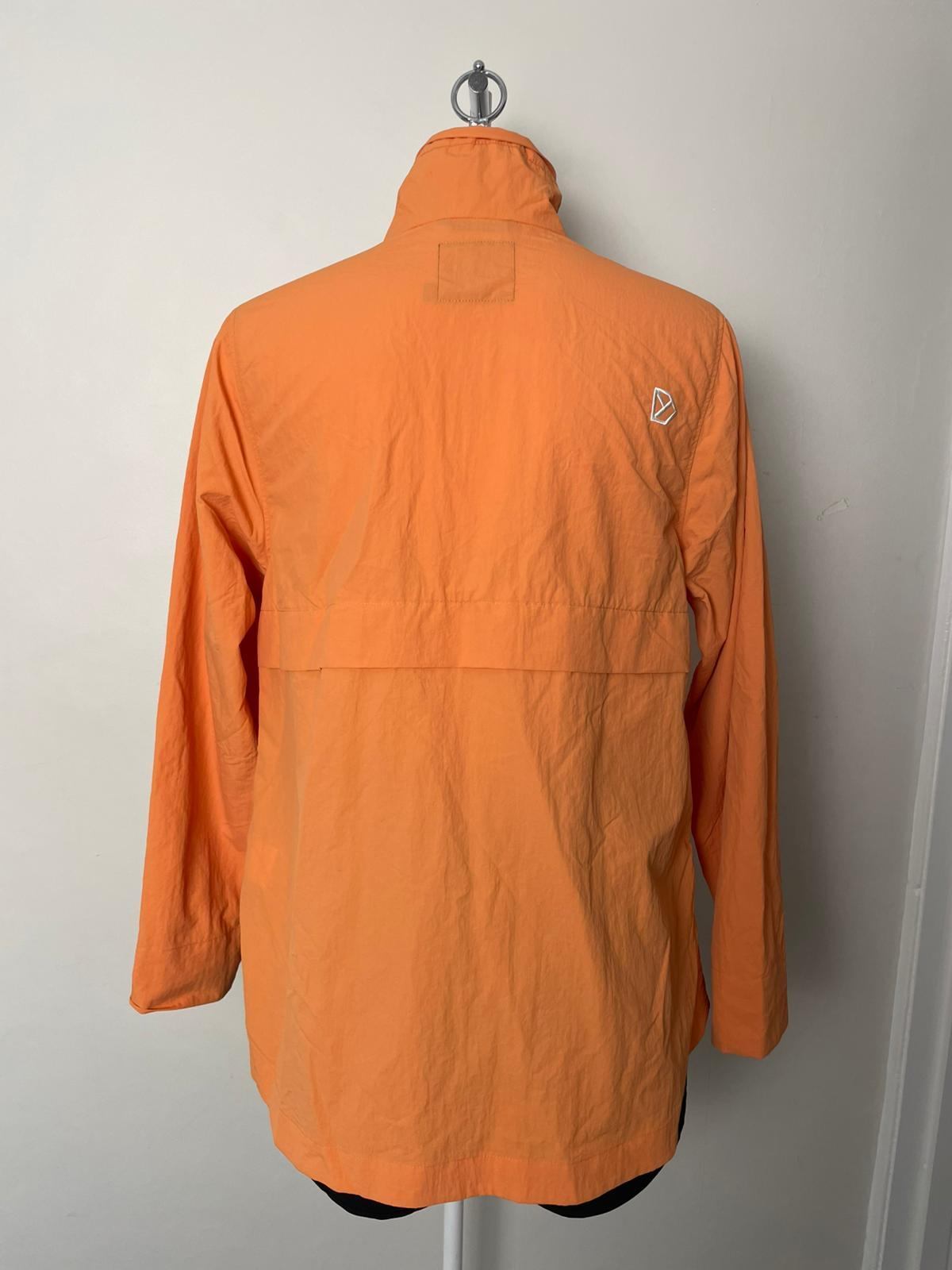 Didriksons Women's Full Zip Windbreakers Jacket - 36 / UK 10 - Coral/Pink