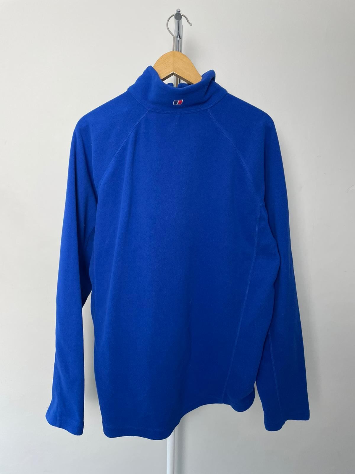 Berghaus Men's 1/4 Zip Pullover Lightweight Fleece Jumper XL/Extra Large - Blue