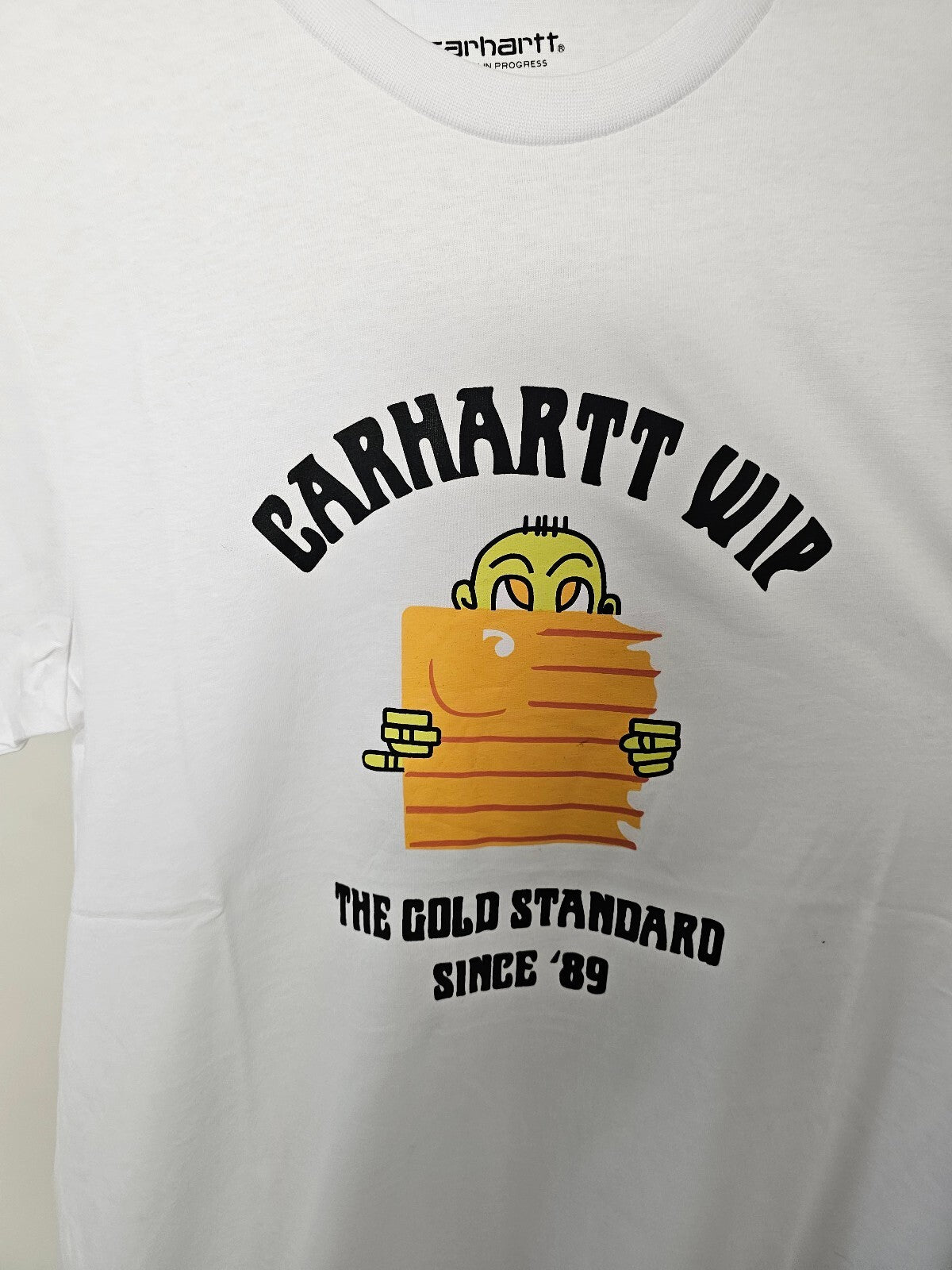 Carharrt WIP Gold Standard Short Sleeve T-Shirt/Top/Tee - S/Small - White