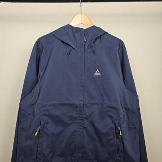 Passenger Womens Full Zip Hooded Technical Waterproof Rain Jacket/Coat - L/Large
