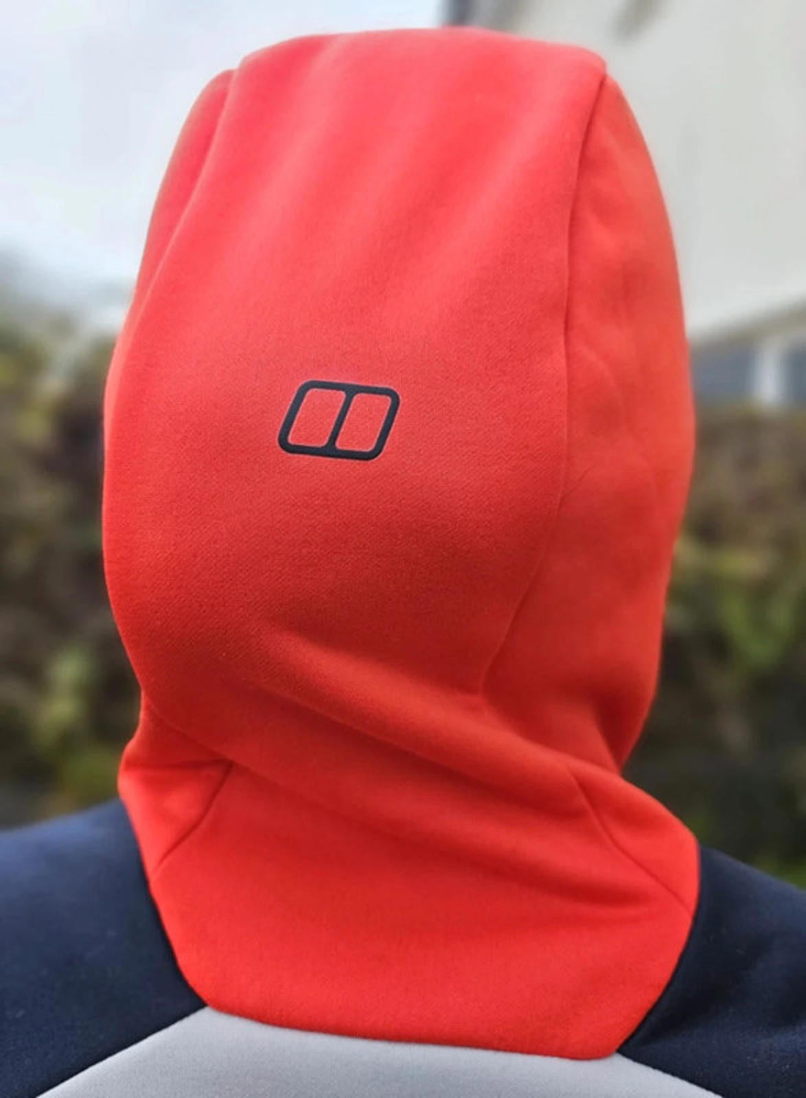 Berghaus Gyber Full Zip Navy/red Hoodie Fleece Streetwear Jacket - S/Small