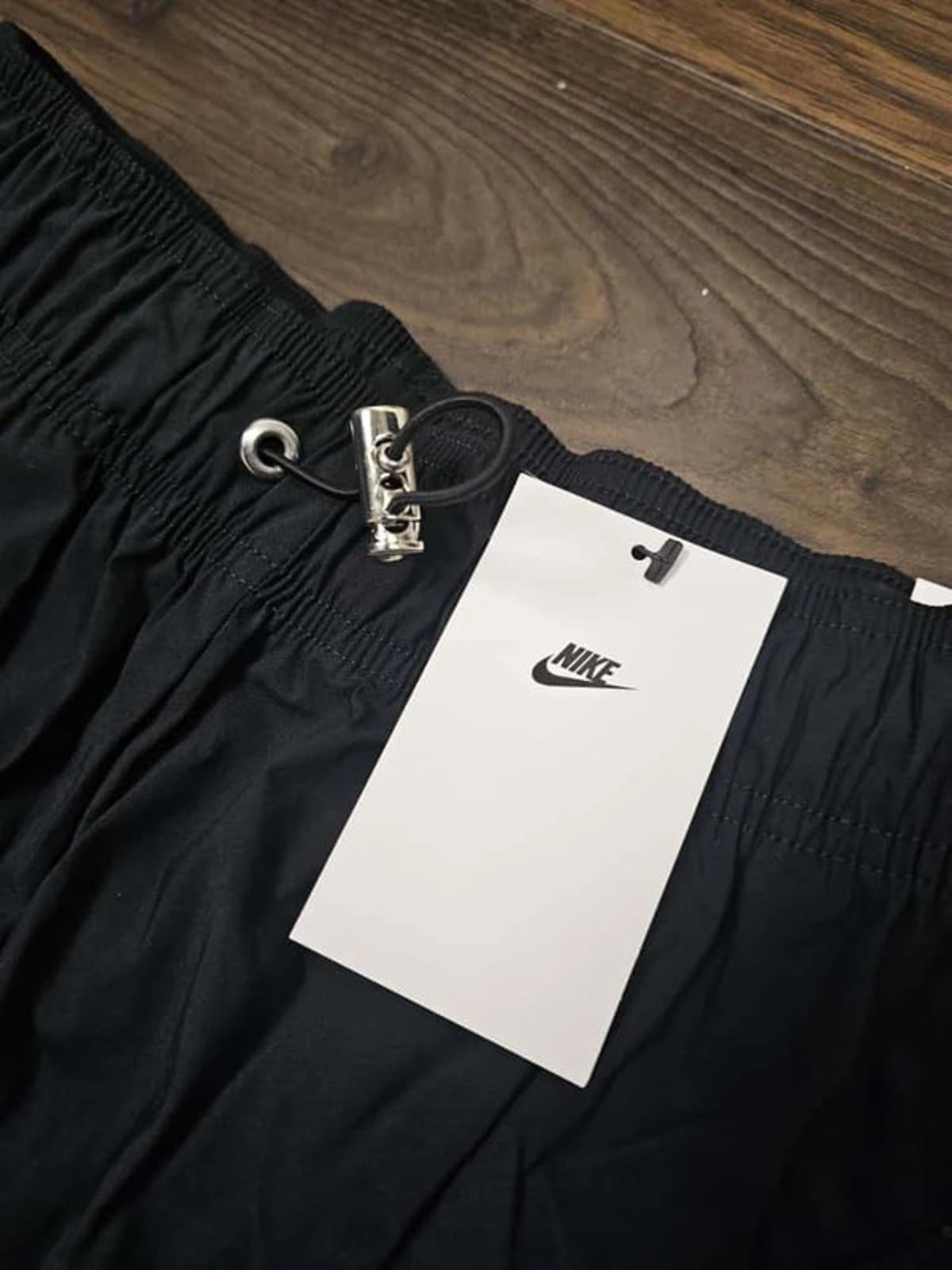 Nike Womens Icon Clash Black Ruched Woven Trousers/Pants - S/Small