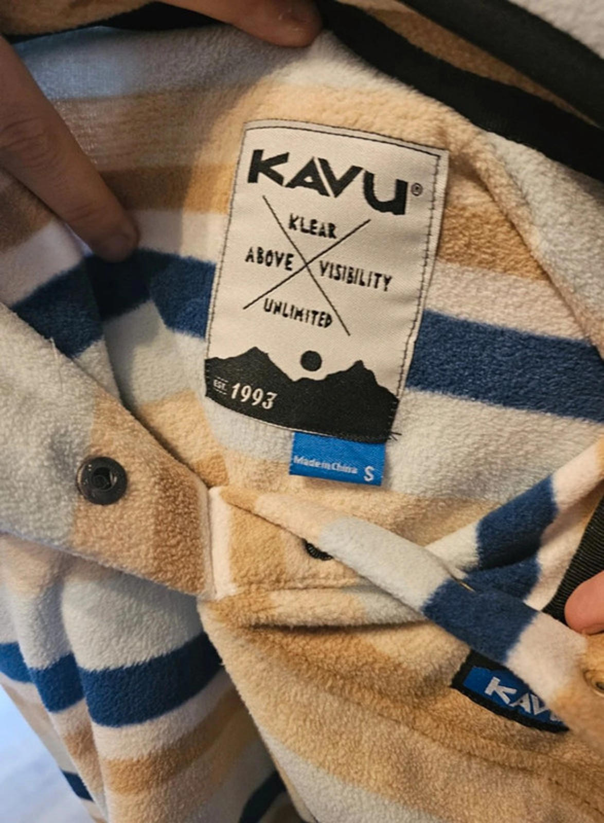 KAVU Cavanaugh Pullover Fleece Jumper - S/Small (M)*