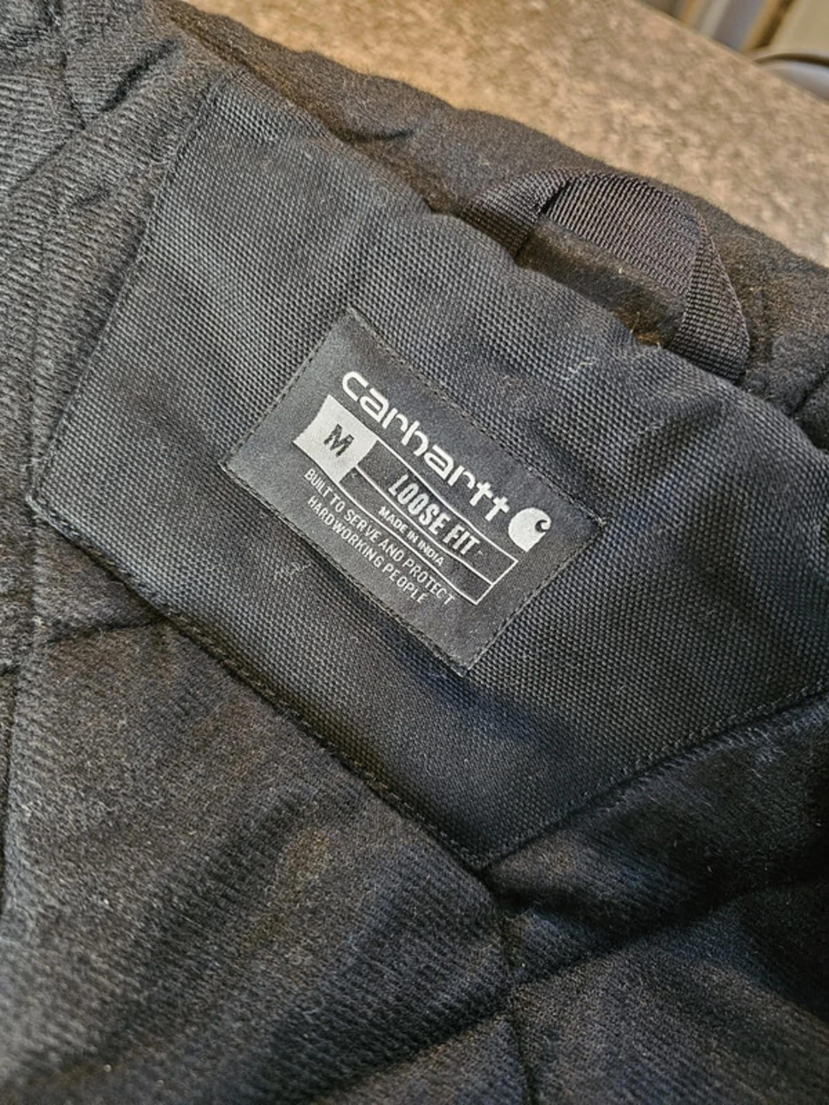 Carharrt Loose Fit Washed Duck Insulated Active Jacket - M/Medium L/Large