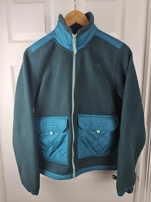The North Face Womens Royal Arch Fleece Jacket -Ponderosa Green -M/Medium