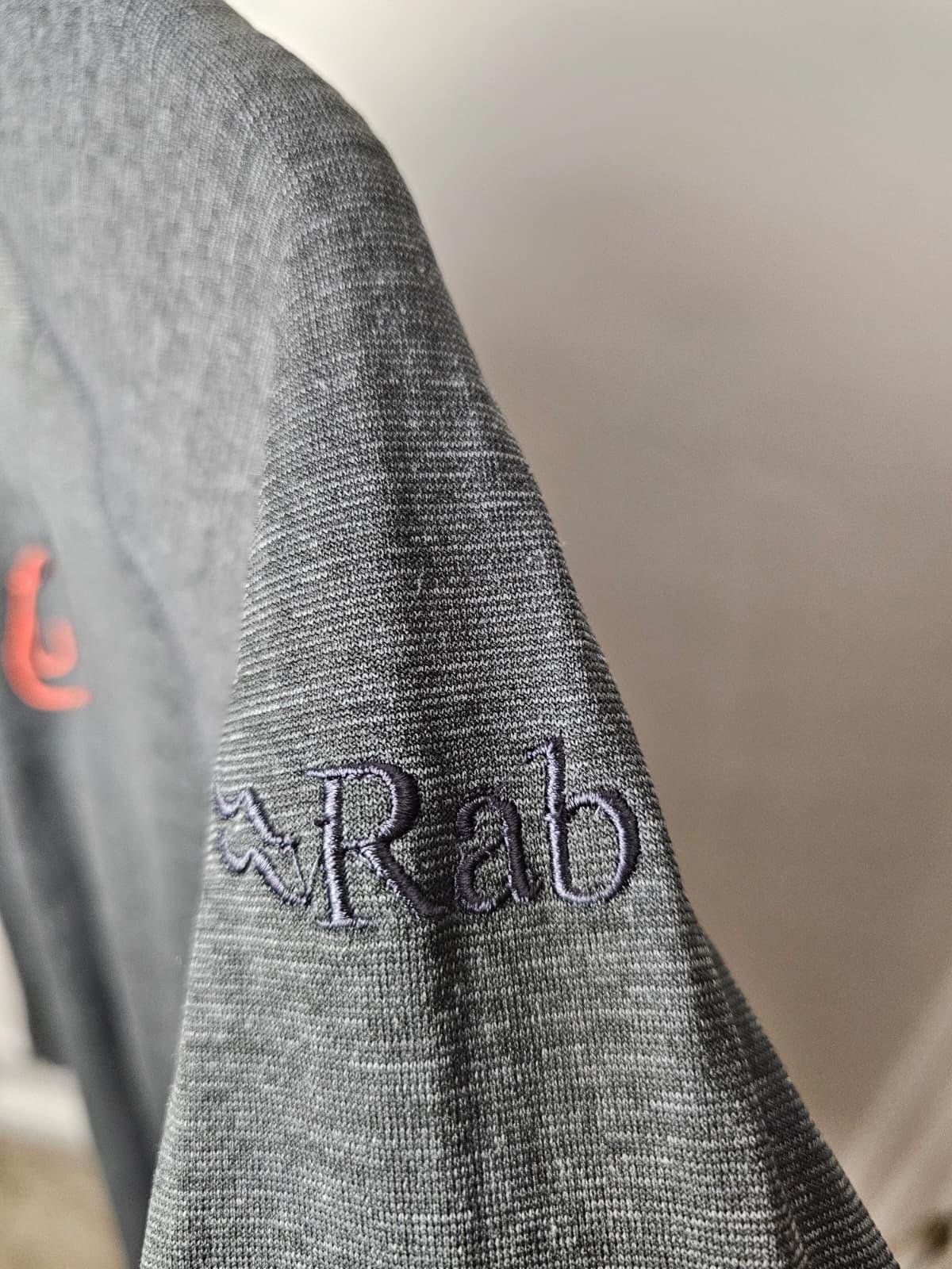 Rab Womens 1/2 Zip Thermic Pullover Fleece Jumper - UK 16 - Grey