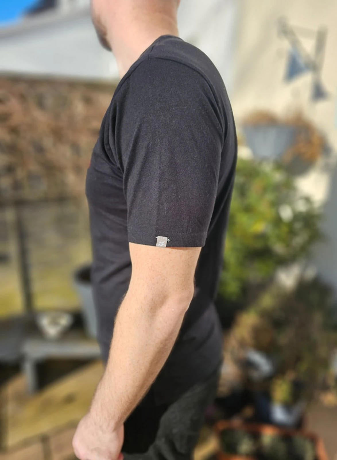 Rab Short Printed Down Equipment Sleeve T-Shirt Black - M/Medium