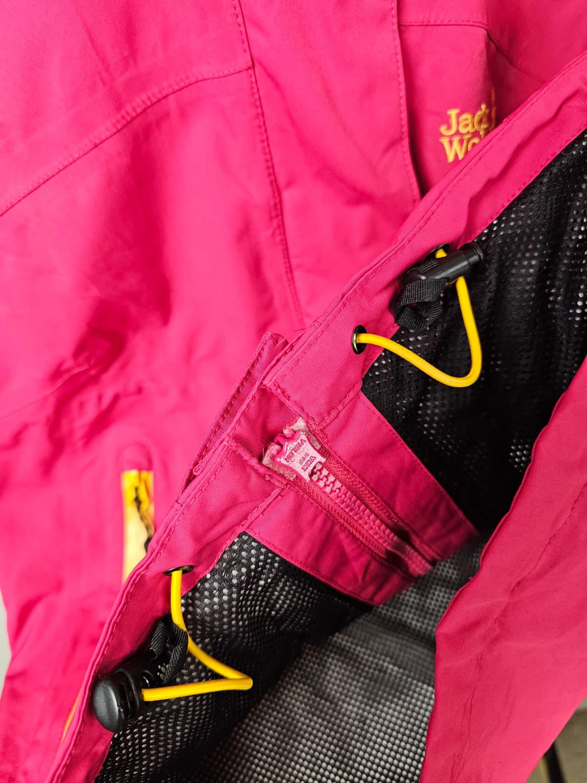 Jack Wolfskin Texapore 4x4 Womens Full Zip Hooded Jacket - UK 10 - Pink