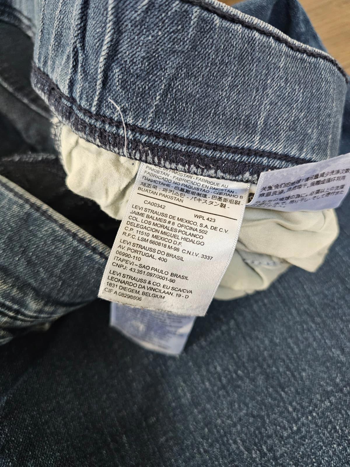 Levi's Womens Blue Slip On Elasticated Jeans/Jegging W38/29L Denim
