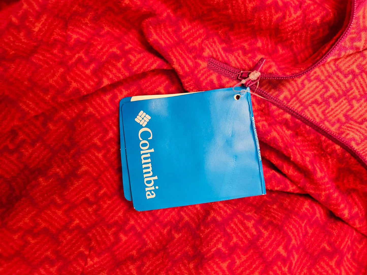 Columbia Womens Lightweight 1/4 Zip Pullover Fleece Jumper - L/Large (16)