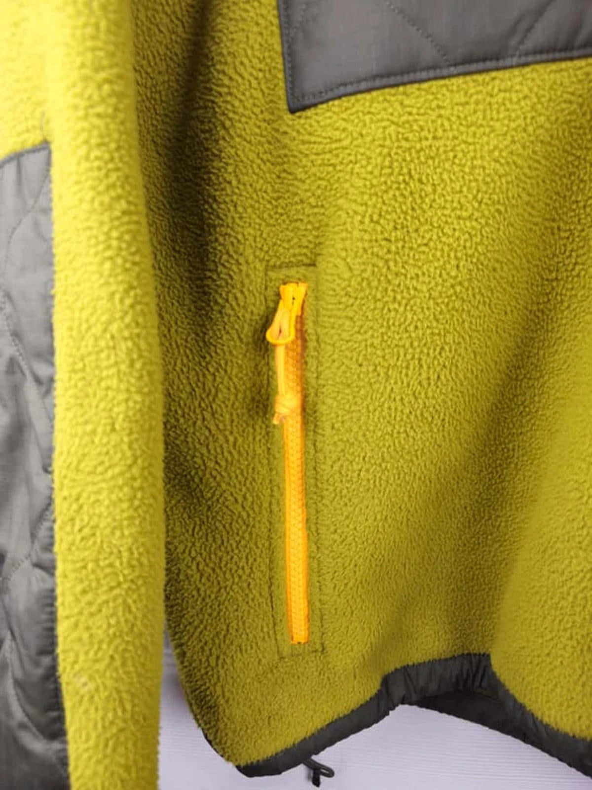 The North Face Mens Royal Arch Full Zip Fleece Jacket - Sulphur Moss Green - L