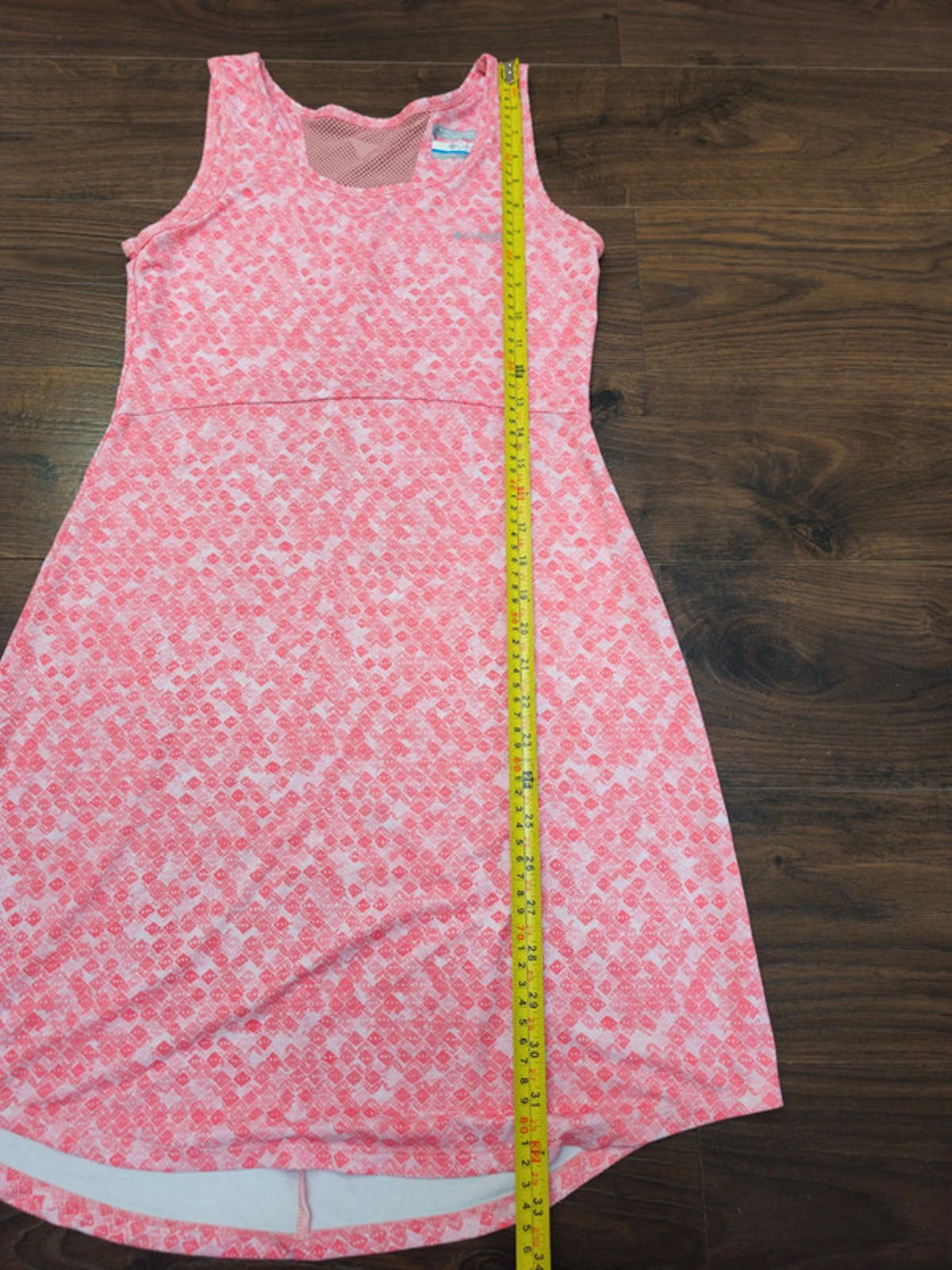 Womens Columbia Pink PFG Performance Fishing Gear Activewear Sports Dress - XS