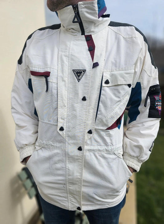 Helly Hansen Vintage Ski/Snowboard Outdoor Full Zip Up Jacket/Coat - M/Medium