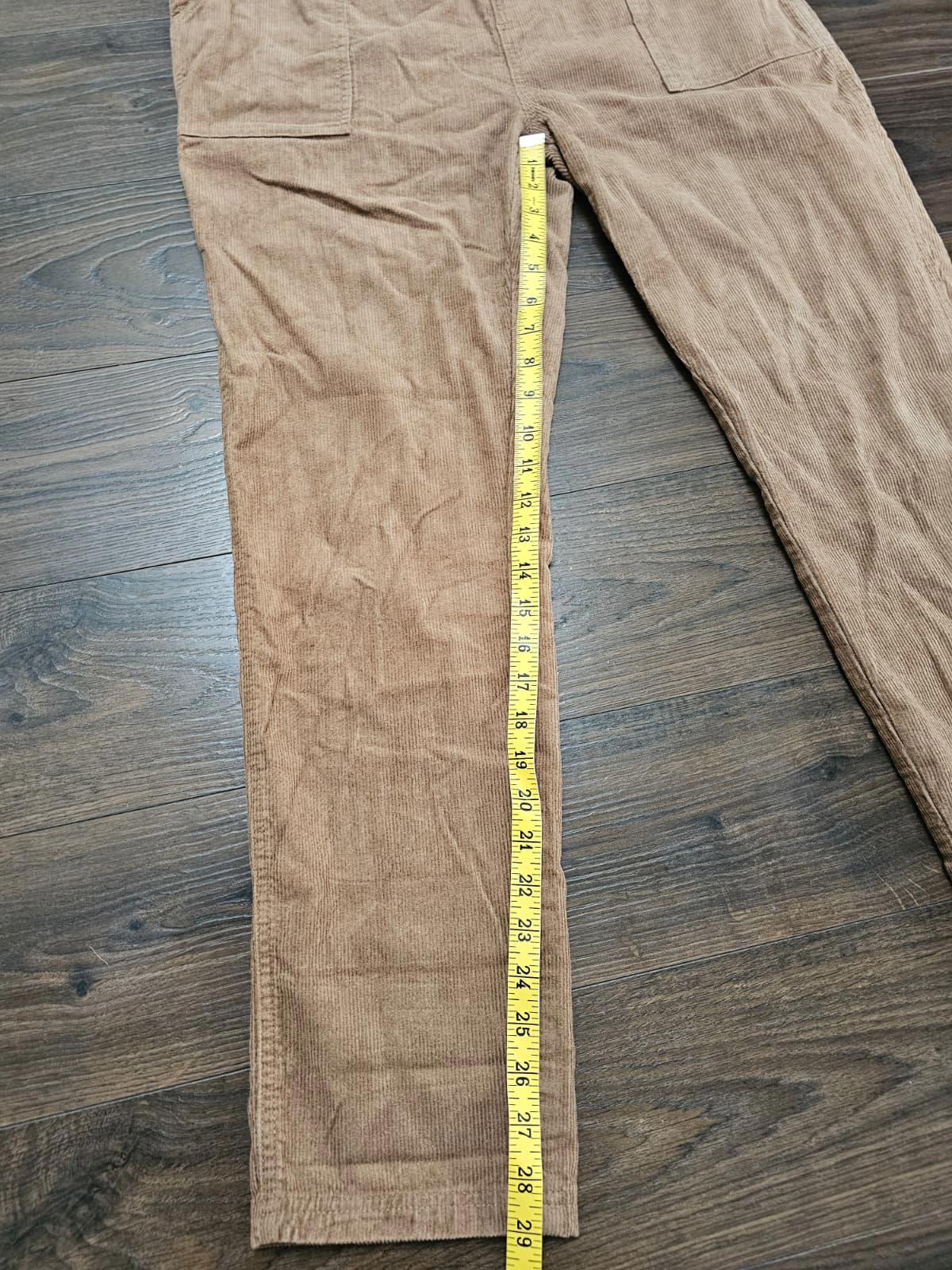 Passenger Womens Corduroy Dungarees - XL/Extra Large - Brown