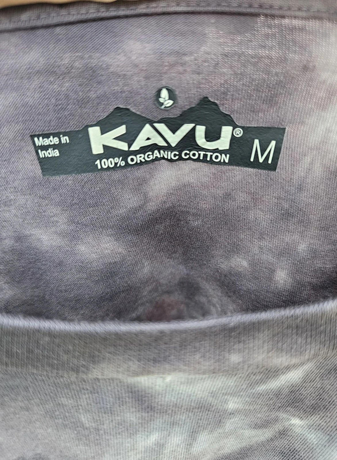 Mens KAVU Long Sleeve Smoke Tie Dye T-Shirt/Top - M/Medium