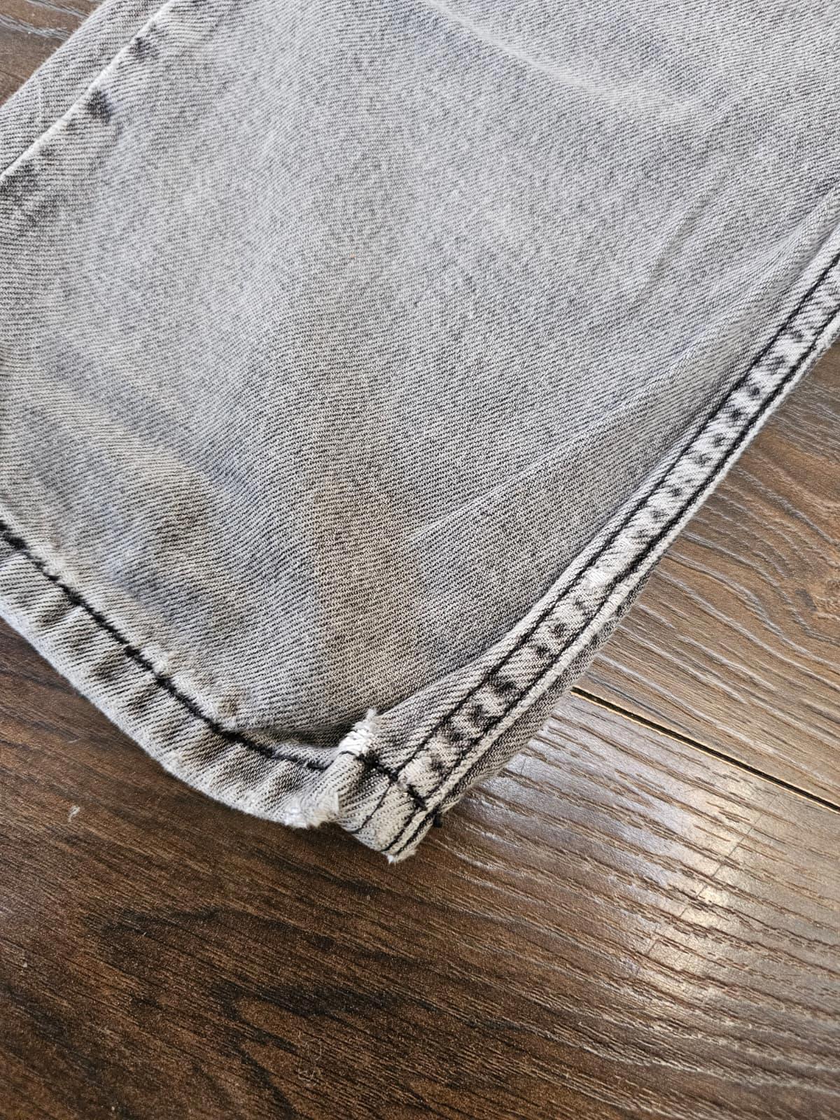 Levi's Mens Grey Jeans 511 Slim Fit - W32/34L - Denim Trousers Bottoms