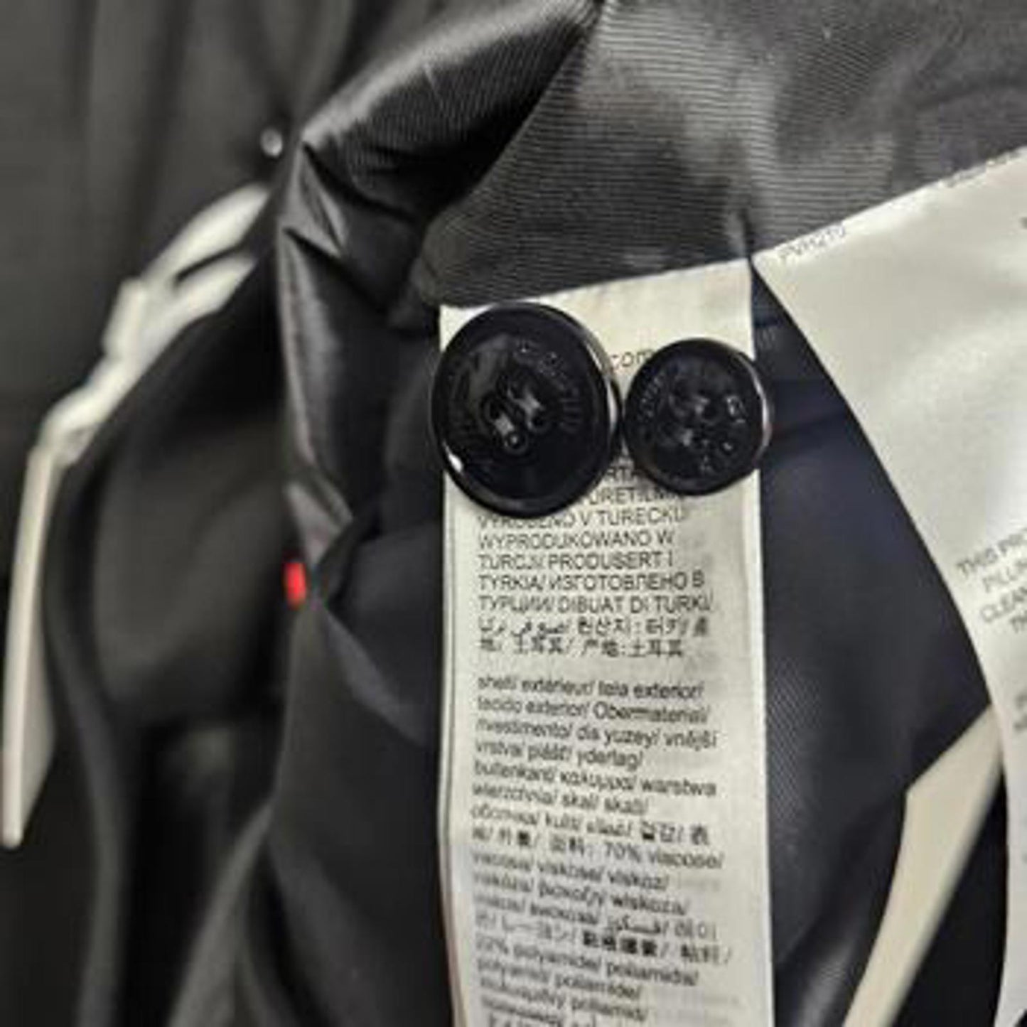Tommy Hilfiger Women’s Black Tailored 2 Button Blazer Jacket - UK 20 RRP £260