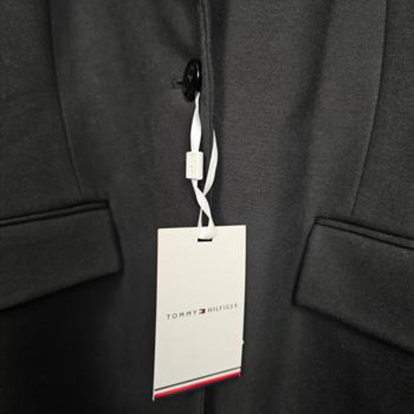 Tommy Hilfiger Women’s Black Tailored 2 Button Blazer Jacket - UK 20 RRP £260