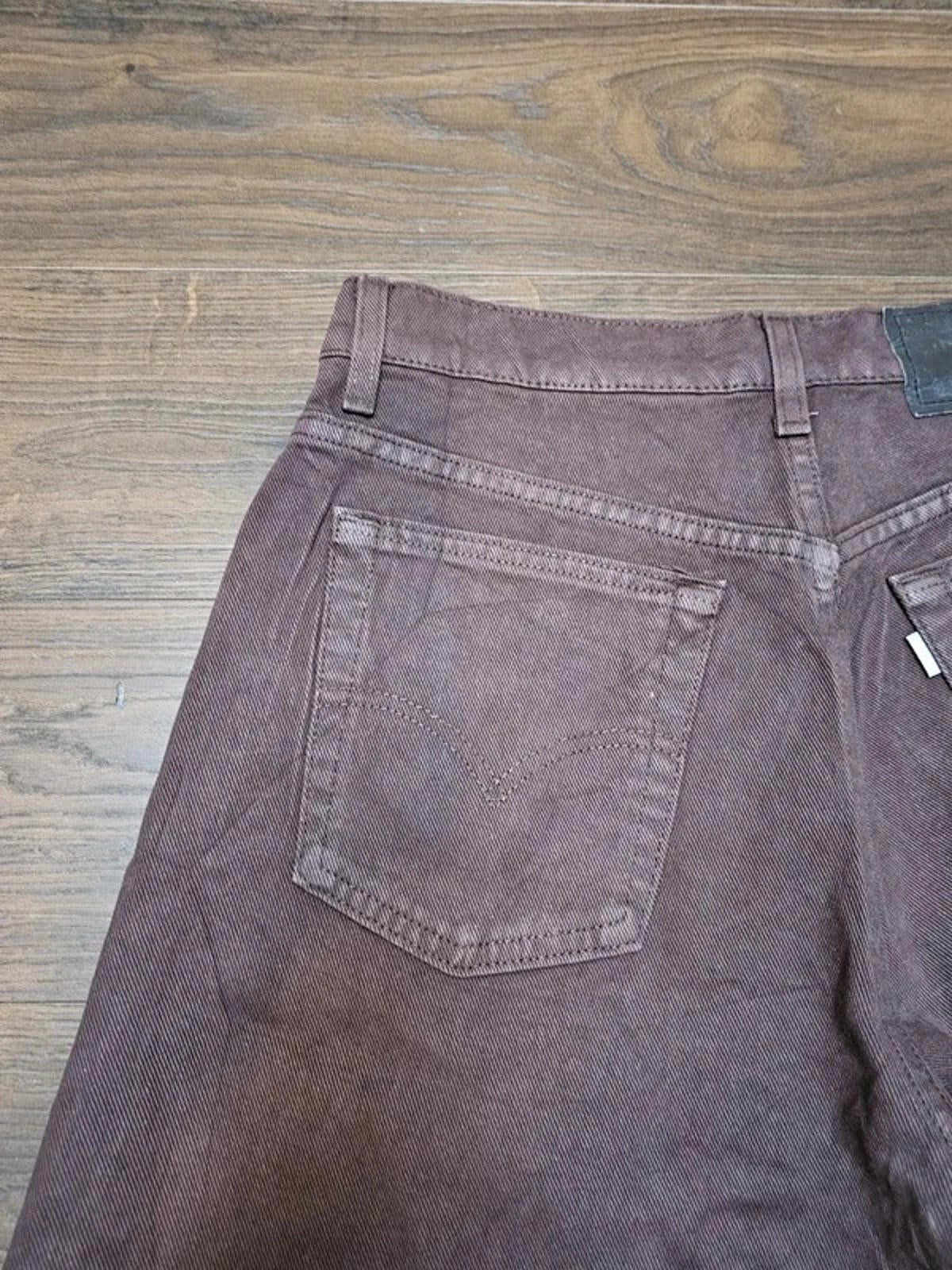 Levi's Womens Vintage Silvertab Brown Jeans Loose 11 JR M W31/32L Denim Trousers Bottoms 12