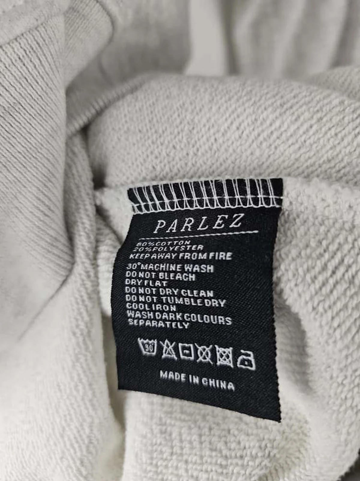 Parlez Sports Mens Grey Pullover Sweatshirt Crew Neck Jumper - M/Medium