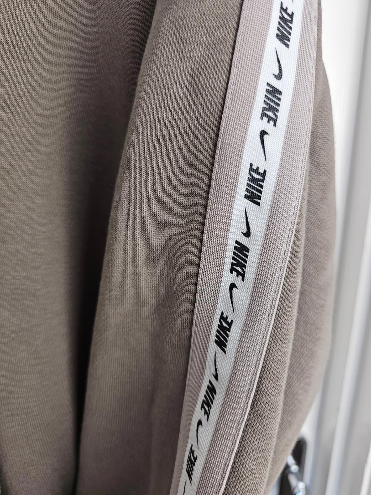 Nike Large Print Pullover Hoodie/Hoody - M/Medium - Grey