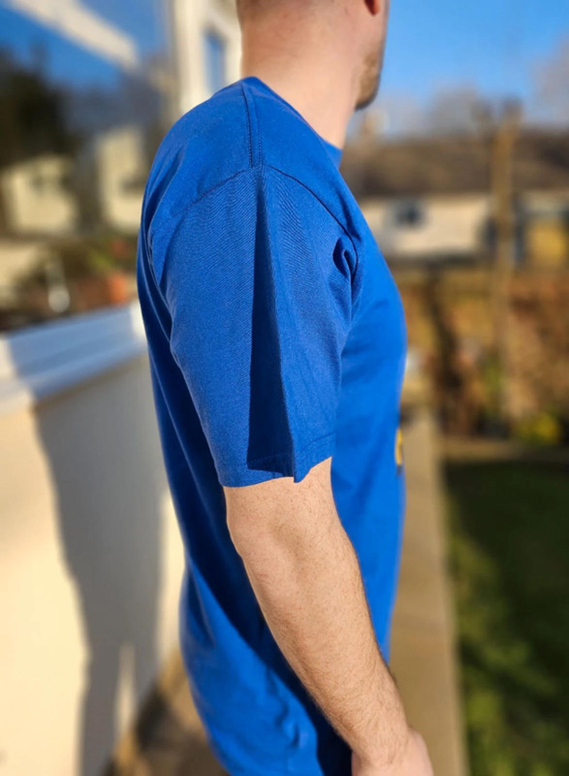 Genuine Walt Disney World Blue Mickey Mouse Short Sleeve T-Shirt - M