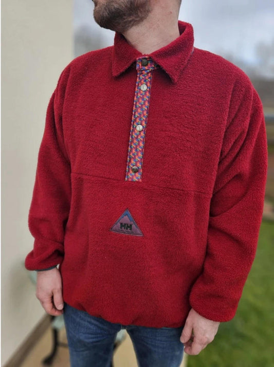 Helly Hansen Vintage Unisex Jumper - L/Large Retro winter Pullover Spring