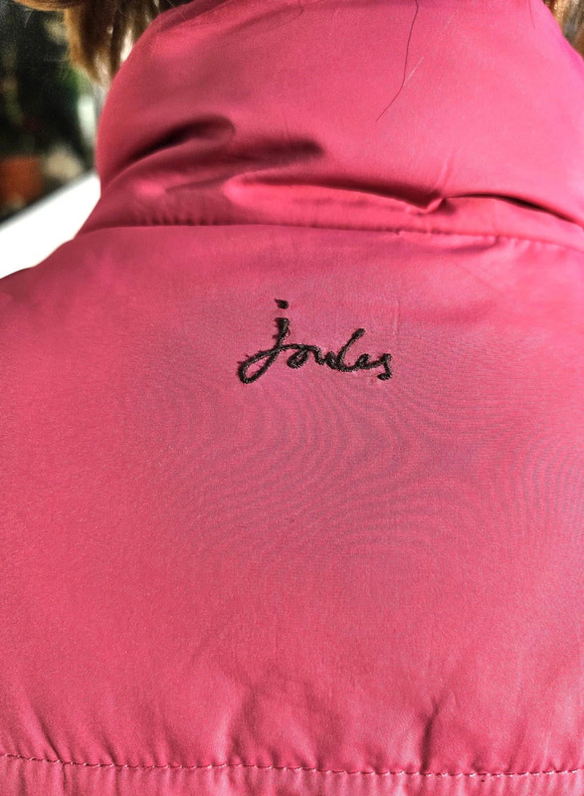 Joules Pink Insulated Body Warmer Vest Gillet - UK 12