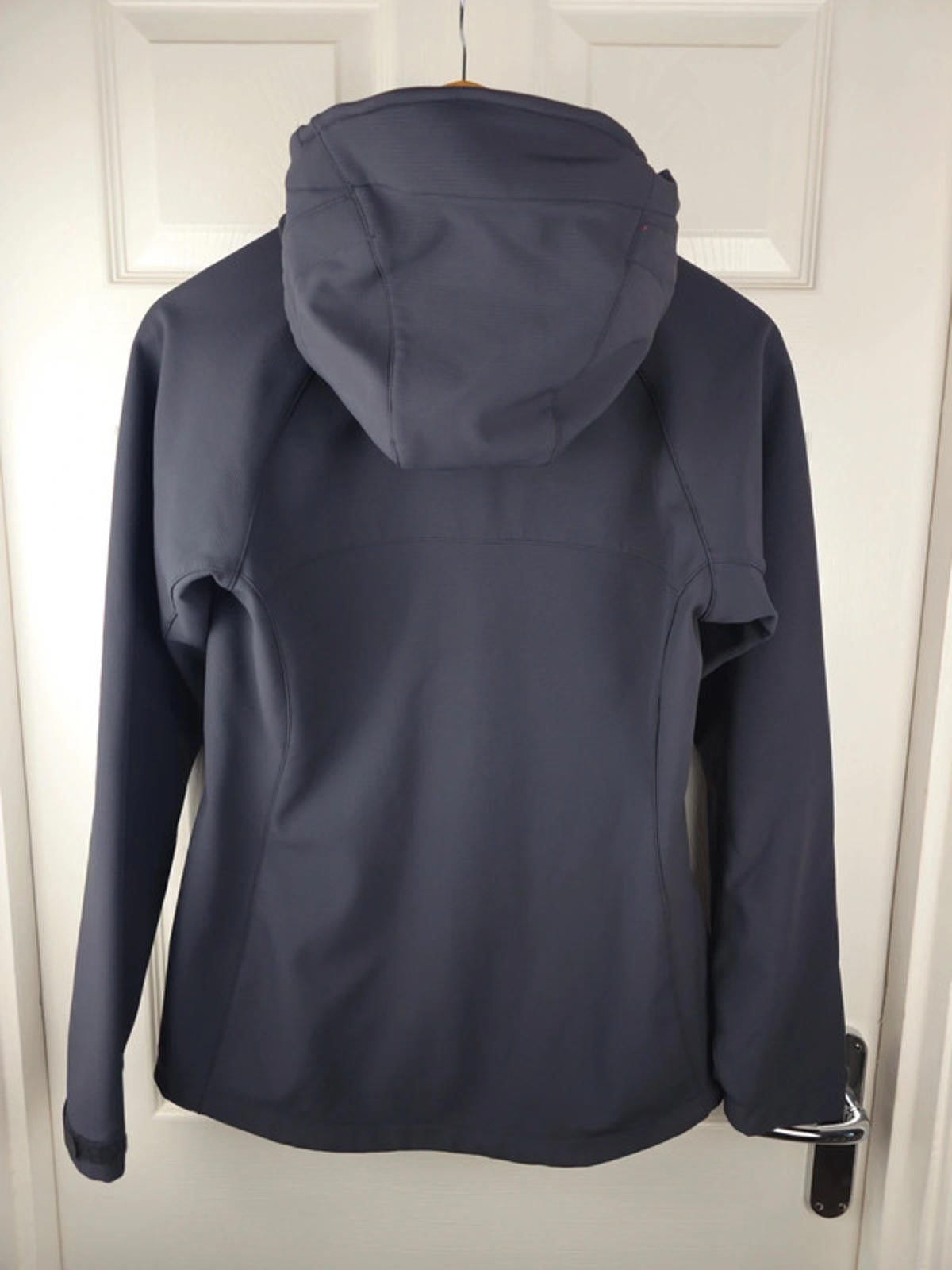Rab Womens Full Zip Grey Soft Shell Style Hooded Jacket - UK 10