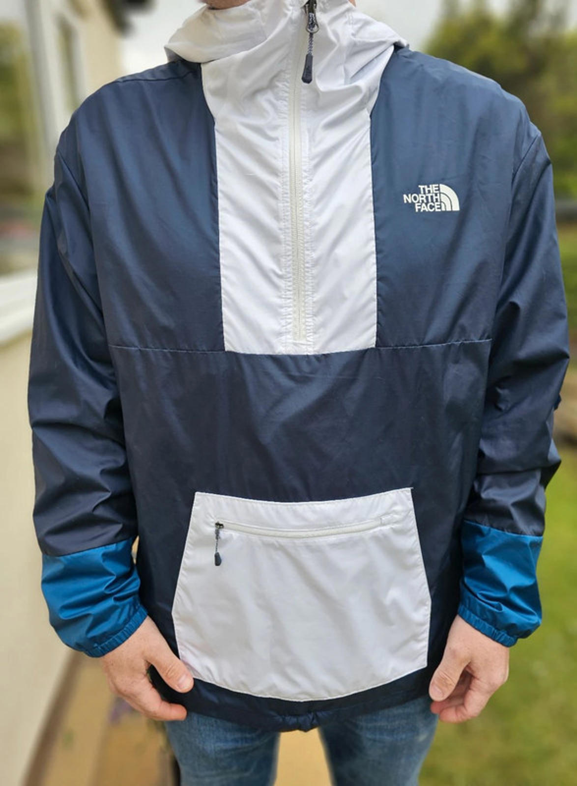 The North Face Windwall Hooded Pullover Windbreaker Jacket - XL/Extra Large