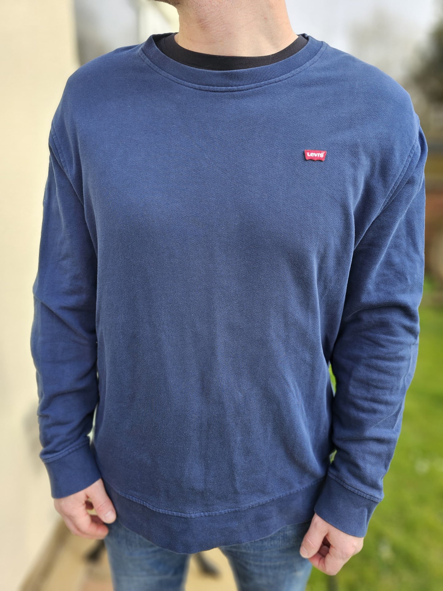 Mens Levi's Pullover Sweatshirt Jumper - Smart Casual - XL/Extra