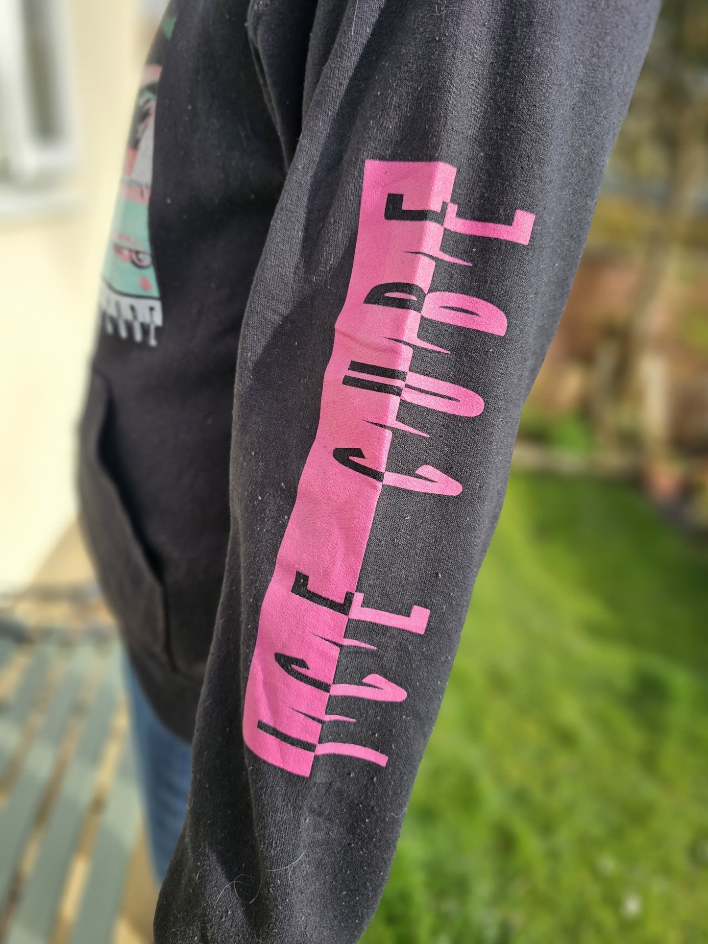 Ice Cube Pullover Hoodie Jumper - M/Medium Black