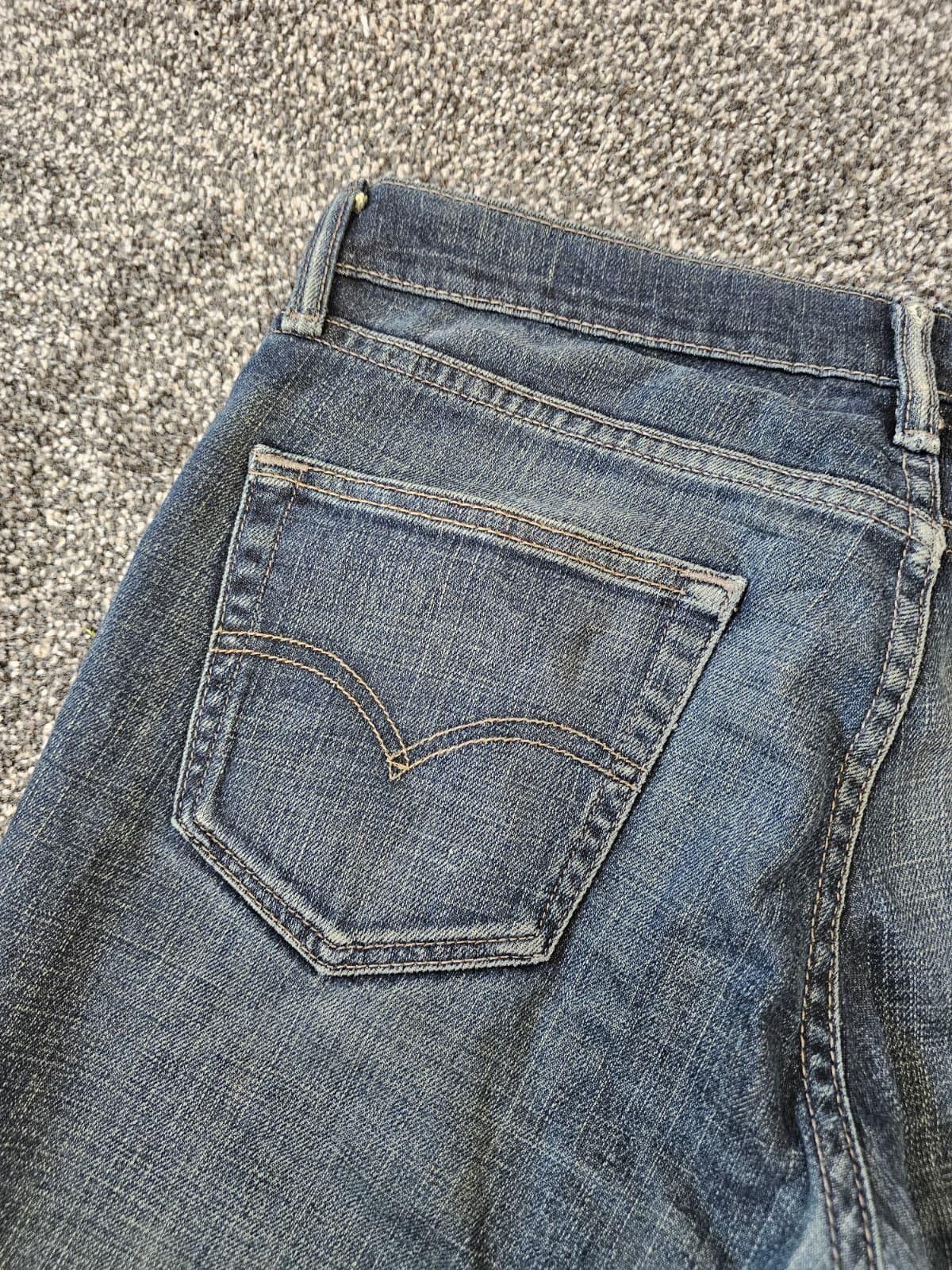 Levi's Mens Blue Jeans 511 Slim Fit W32/32L Denim Trousers Bottoms