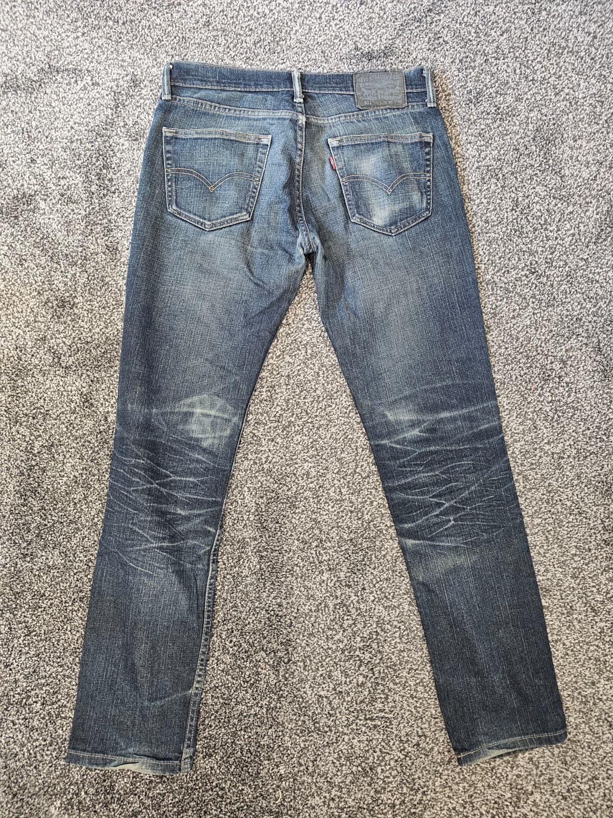 Levi's Mens Blue Jeans 511 Slim Fit W32/32L Denim Trousers Bottoms