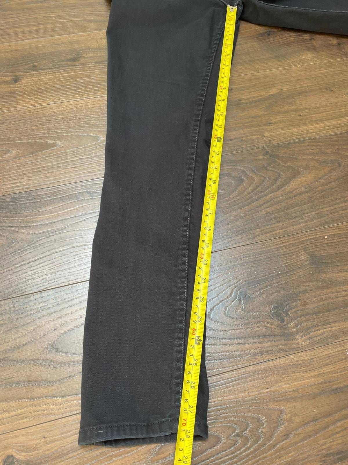 Levi's Women's Demi Curve Low Rise Skinny Black Denim Jeans - 11M - W30/L28