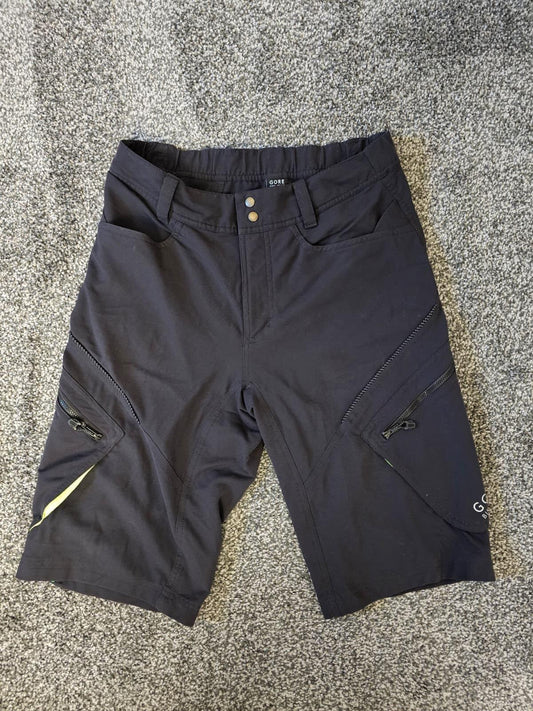 GORE Bike Wear Cyling Mountain Biking Trail Shorts - S/Small W28 - Black