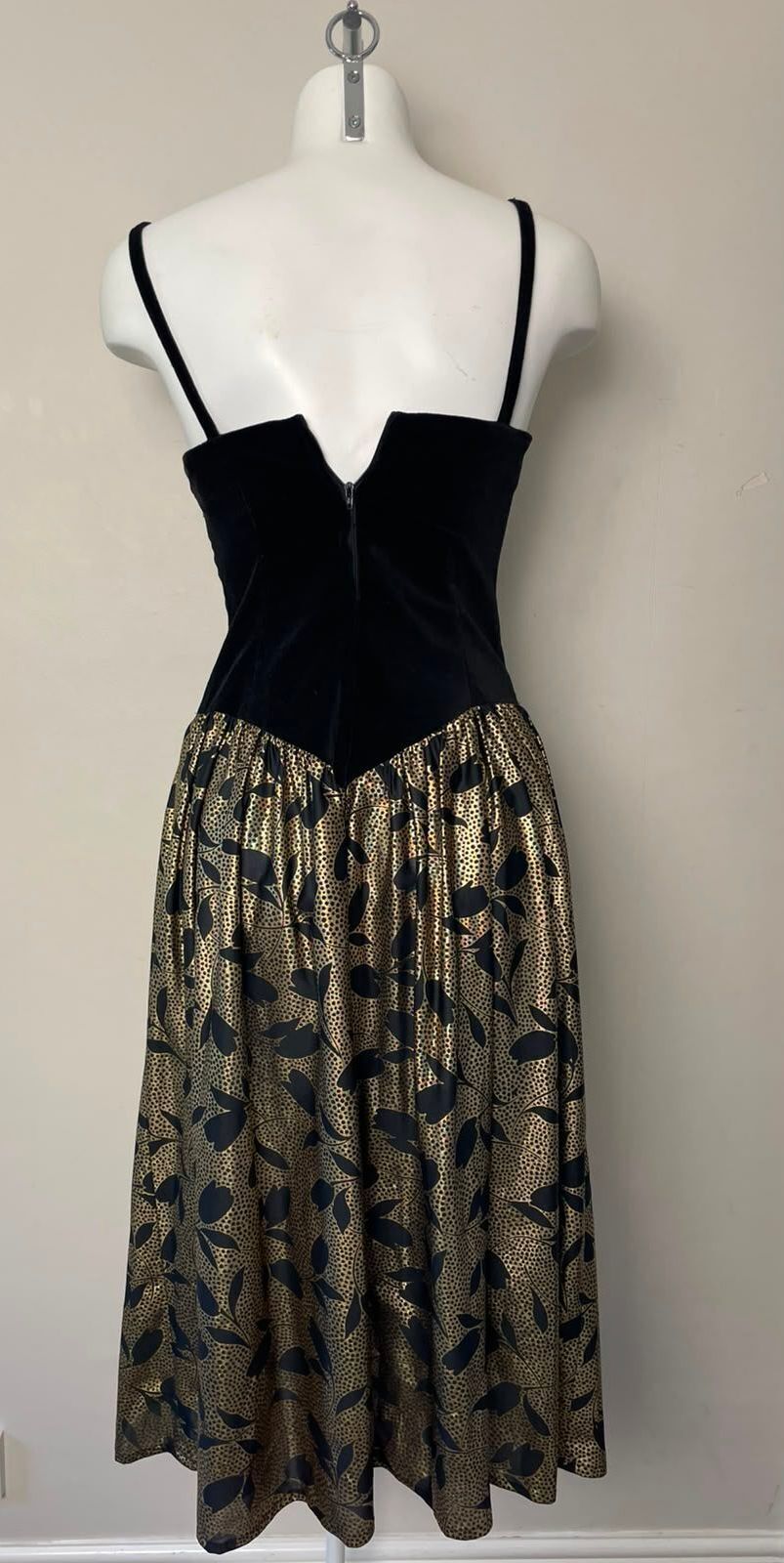 Kadix Women's Vintage 80s/90s 'Made In England' Party/Occasional Dress - UK 10