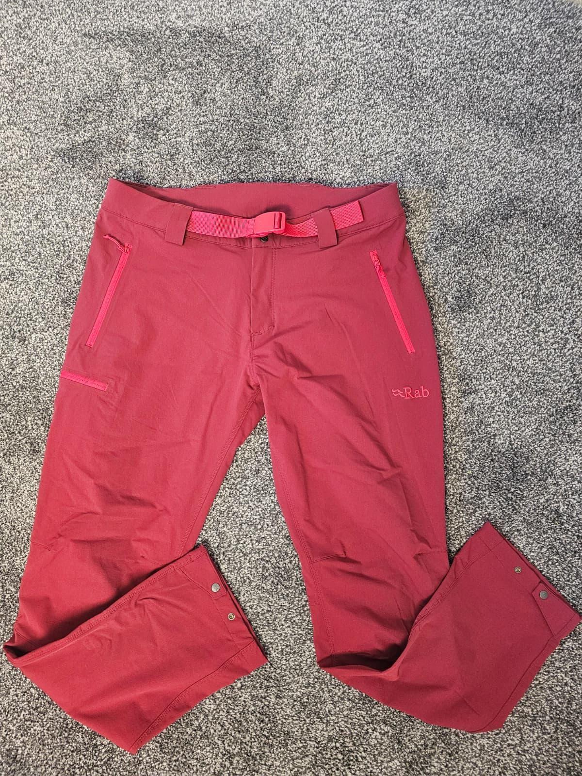 Rab Womens Technical Activewear Hiking/Walking Trousers/Pants - UK 14