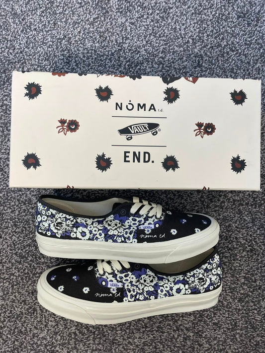 NOMA T.D. X Vans Vault X End Collab Floral Skate Shoes Trainers - UK 11