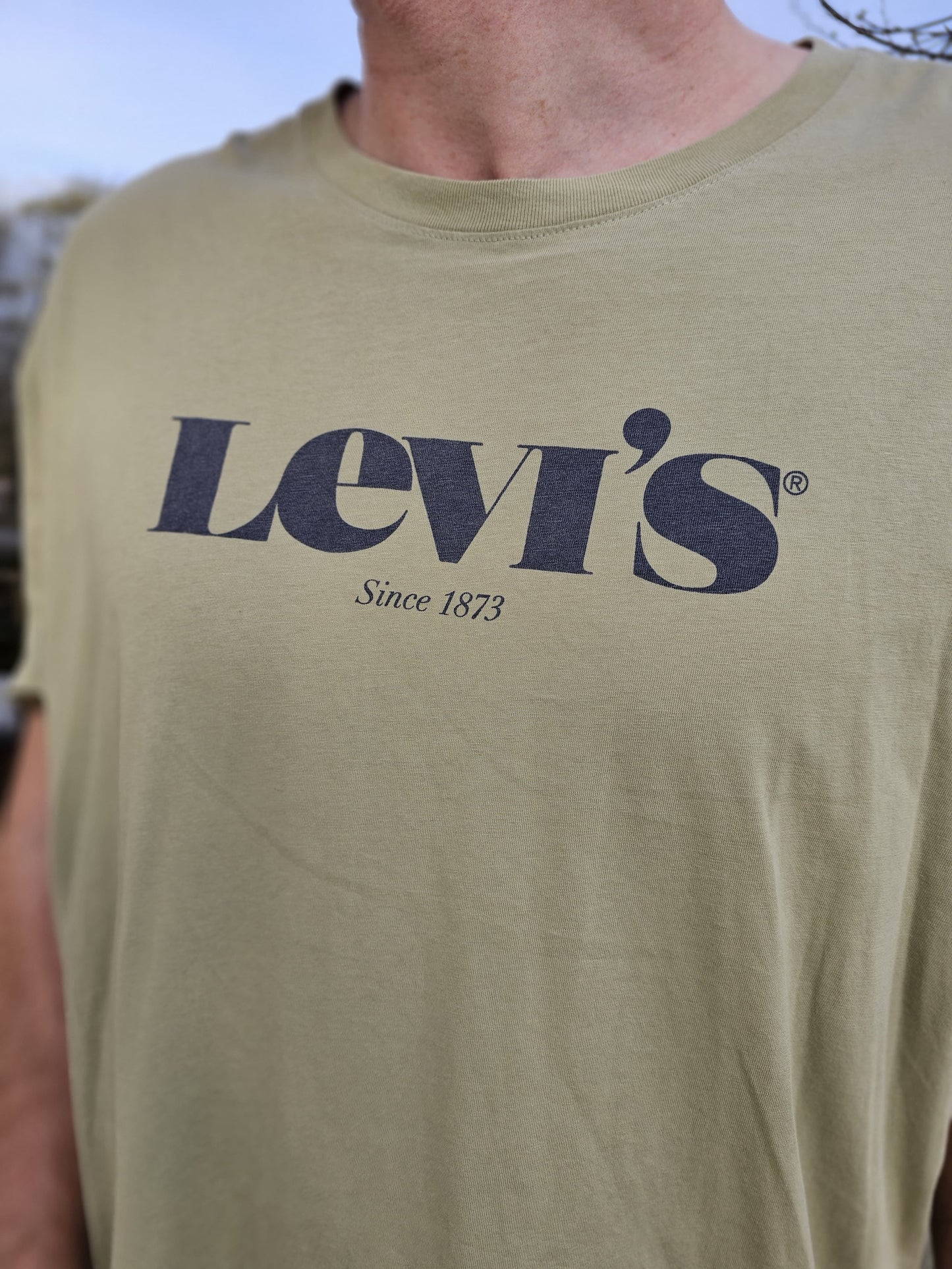 Mens Levi's Green Short Sleeve T-Shirt Tee - XXL/Extra Extra Large 2XL